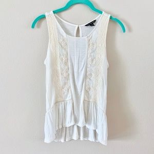 American Eagle Outfitters Lace Tank Top XS